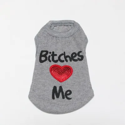 Pet Supplies Dog Clothing Pretty Girls Love My Pet Vest Grey - Shop at LoveMi