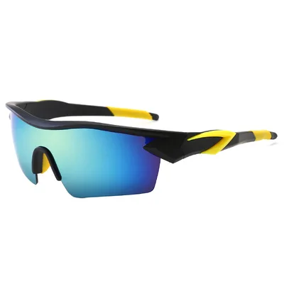 Bicycle Eyewear Glasses Outdoor Sport Mountain Bike Road Yellow - Shop at LoveMi
