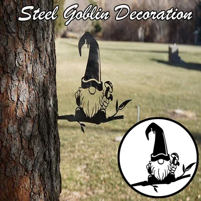 Bird Art Outdoor Garden Statues Backyard Lawn Stakes Metal Yard Decor Gift Garden Statues Decoration Ornament I - Shop at LoveMi