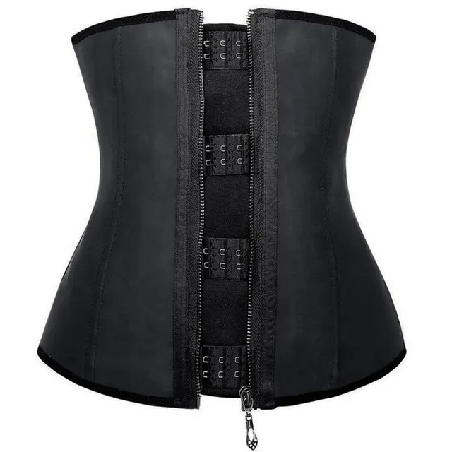 Eco Friendly Rubber Corset And Abdomen Tight Latex Corset Black - Shop at LoveMi