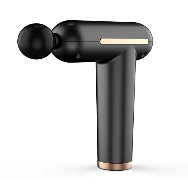 Customized Mini Electric Fascia Gun Muscle Vibration Massage Gun Fitness Equipment Relaxation Massager Mini Fascia Grab Black - Shop at LoveMi