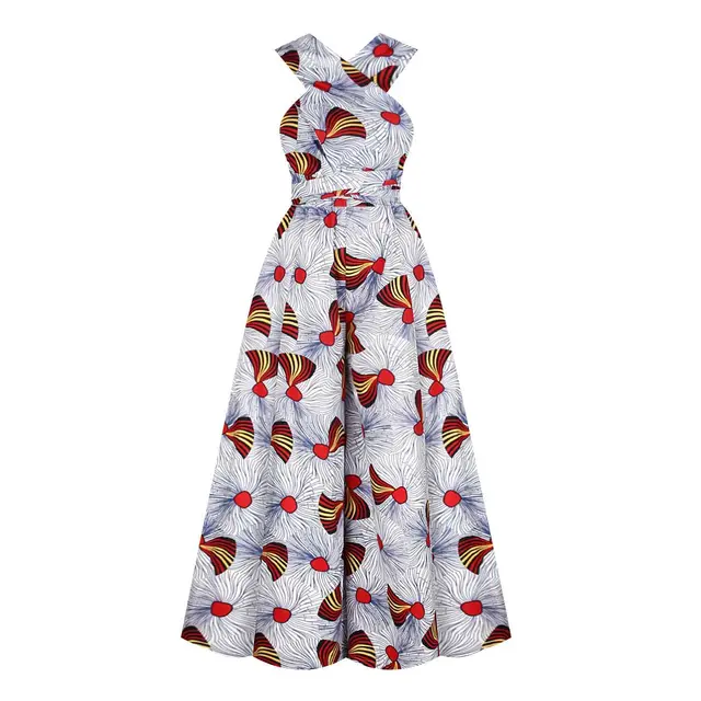 Summer African Ethnic Style Lace Jumpsuit Fkab012 - Shop at LoveMi