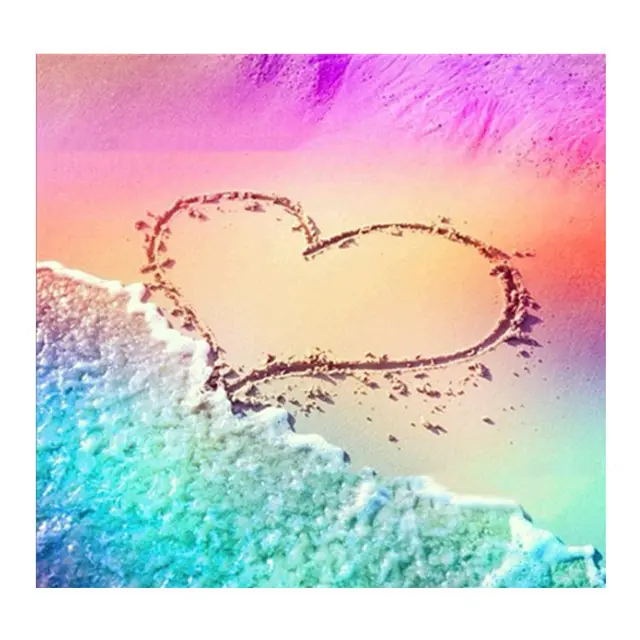 DIY Rose Heart Diamond Embroidery - Shop at LoveMi