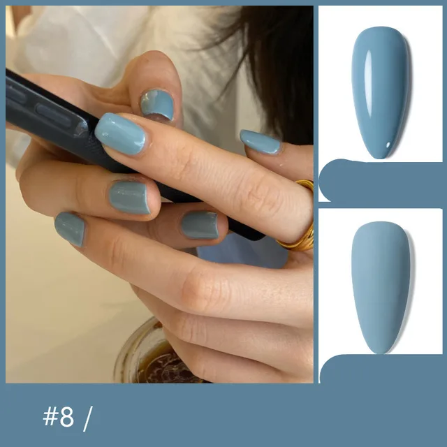 Japanese Sweetheart Princess 48 Color Series Nail Polish Glue 8Color - Shop at LoveMi