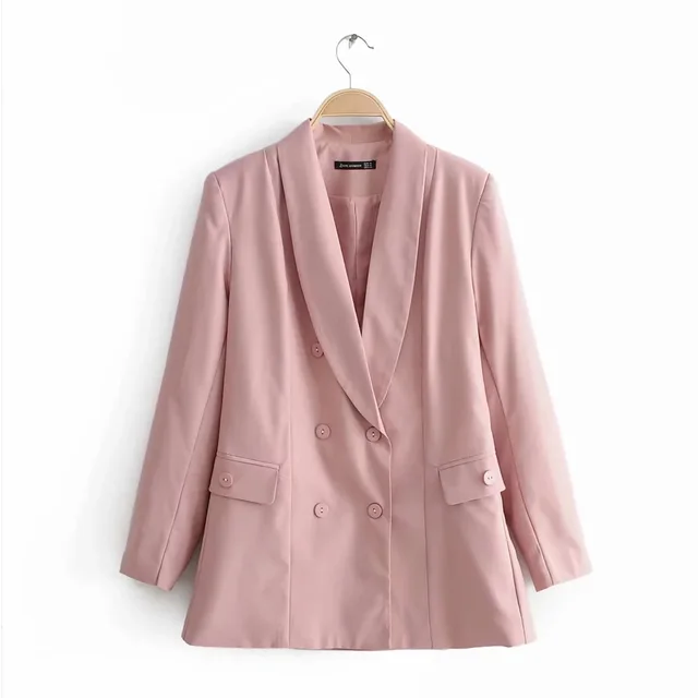 New Suit Jacket High Waist Bag Hip Skirt Coat Pink - Shop at LoveMi