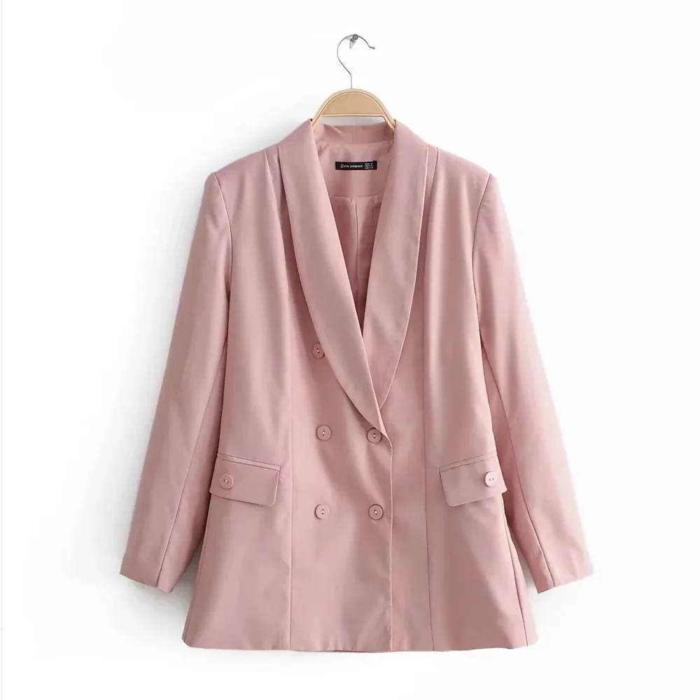 New Suit Jacket High Waist Bag Hip Skirt Pink - Shop at LoveMi