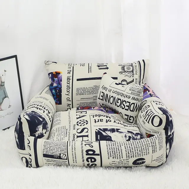 Pet Supplies Autumn And Winter Sofa Pet Nest Canvas - Shop at LoveMi