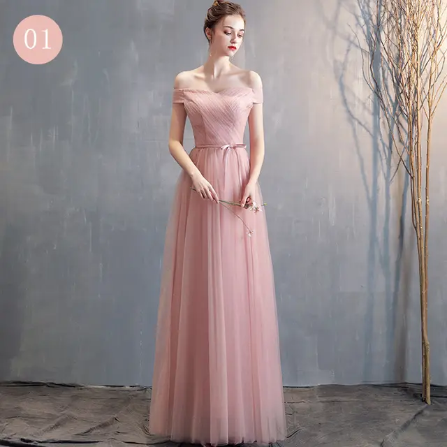 Ladies Fashion Long Simplek Evening Dress G - Shop at LoveMi