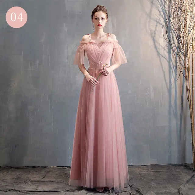 Ladies Fashion Long Simplek Evening Dress J - Shop at LoveMi