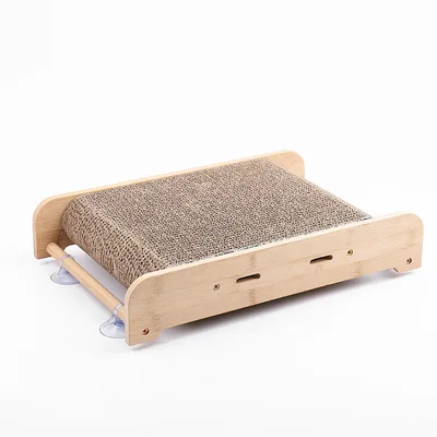 Suction Cup Vertical Corrugated Paper Claw Grinder Protect Sofa Wear Resistant Cat Toy Wood - Shop at LoveMi