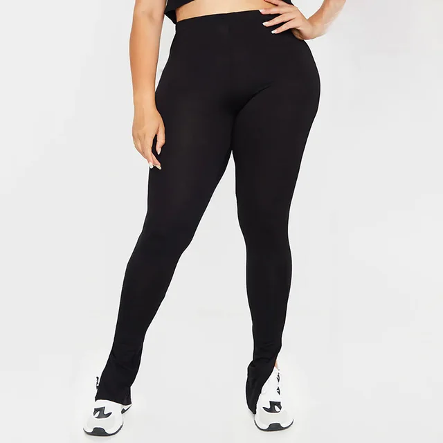 The New Show Thin Tall Waist Trousers Women Running Fitness Black - Shop at LoveMi