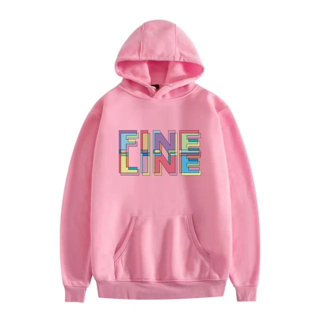 FINE LINE New Men's And Women's Fashion Casual Hooded Sweater Pink - Shop at LoveMi