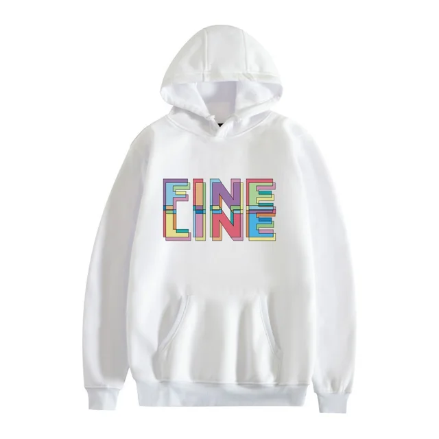 FINE LINE New Men's And Women's Fashion Casual Hooded Sweater White - Shop at LoveMi
