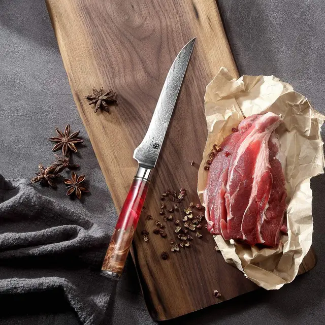 Damascus Chef's Knife Western Kitchen Knife Slicing Knife Chopping Knife Boning Knife - Shop at LoveMi