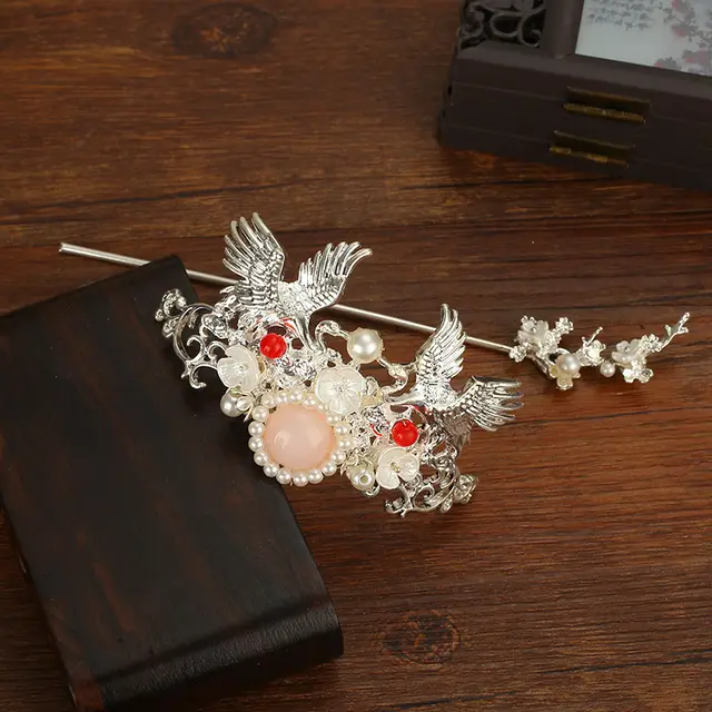 Antique Hanfu Cheongsam Accessories Unisex Hairpin G - Shop at LoveMi