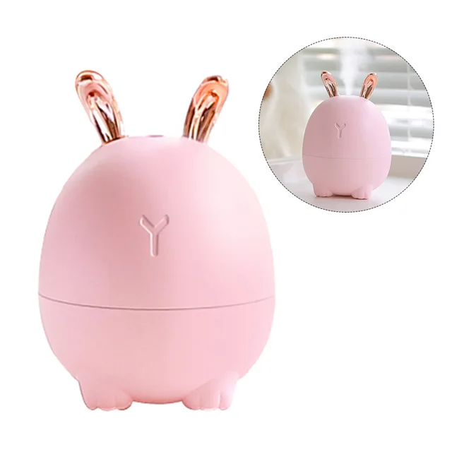 USB Humidifier Cartoon Deer Rabbit Humidifier Pink - Shop at LoveMi