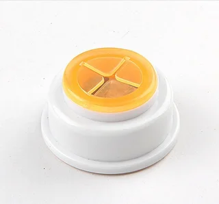 Nailless Kitchen Creative Towel Clip Hanger - Orange