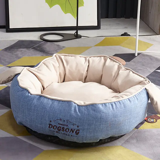 Removable and Washable Cat Nest Dog Bed Pet Cave Teddy Bichon Dog Cushion Lamb Wool Soft Comfortable and Durable 5 - Shop at LoveMi