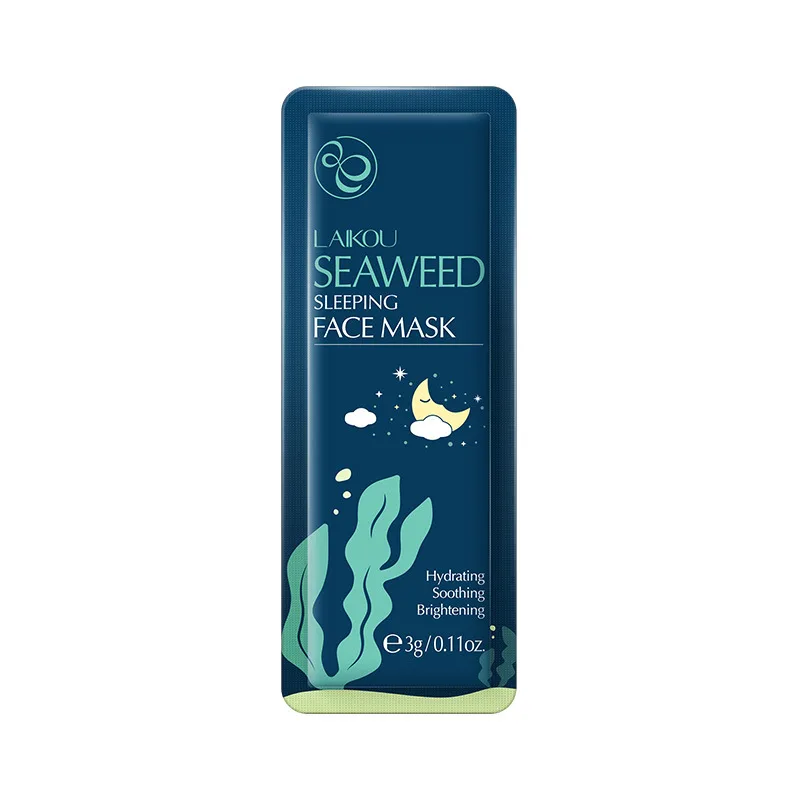 Facial Moisturizing Seaweed Sleeping Mask - Blue - View 1