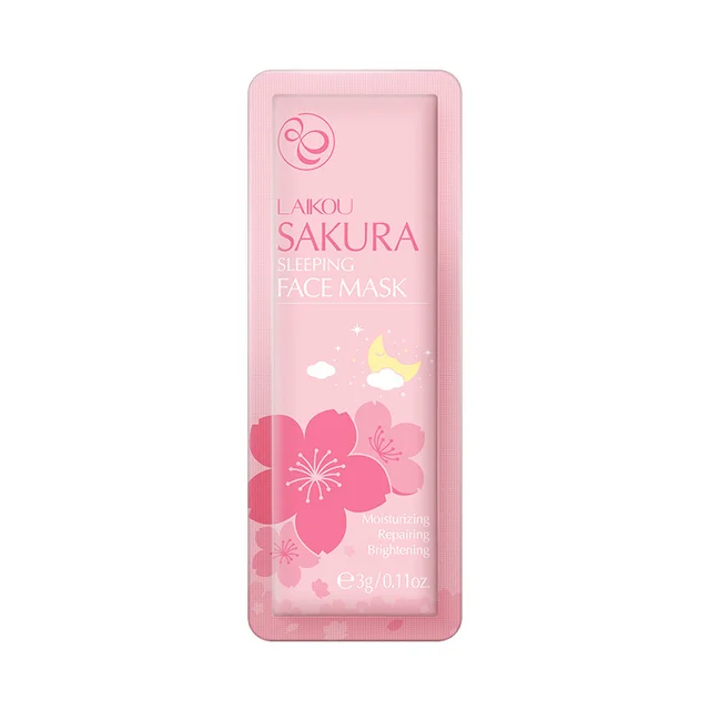 Facial Moisturizing Seaweed Sleeping Mask Pink - Shop at LoveMi