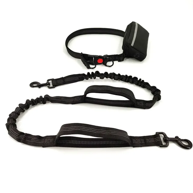 Multifunctional Running Rope Belt Pocket Black - Shop at LoveMi