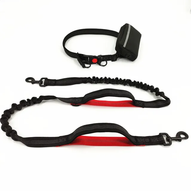 Multifunctional Running Rope Belt Pocket Red - Shop at LoveMi