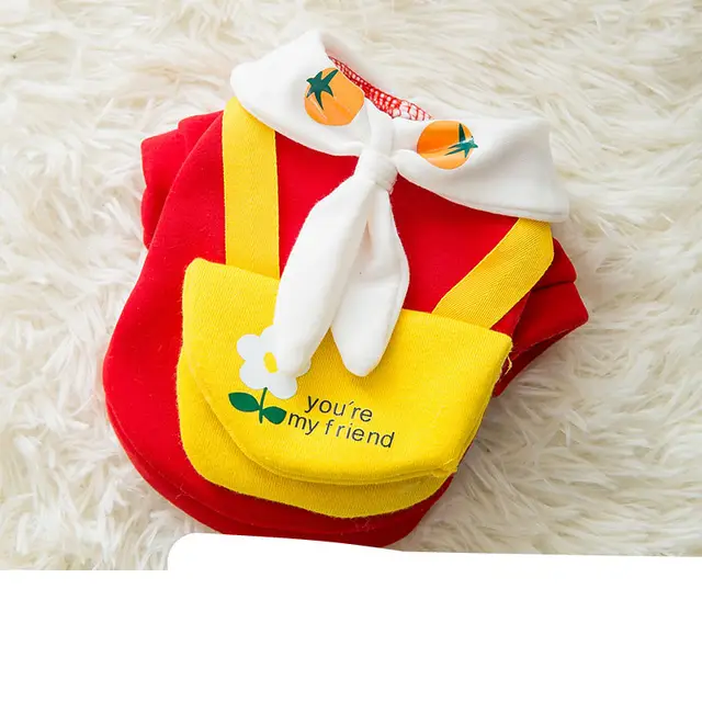Thin Puppy Dog Clothes Teddy Cat Pet B - Shop at LoveMi