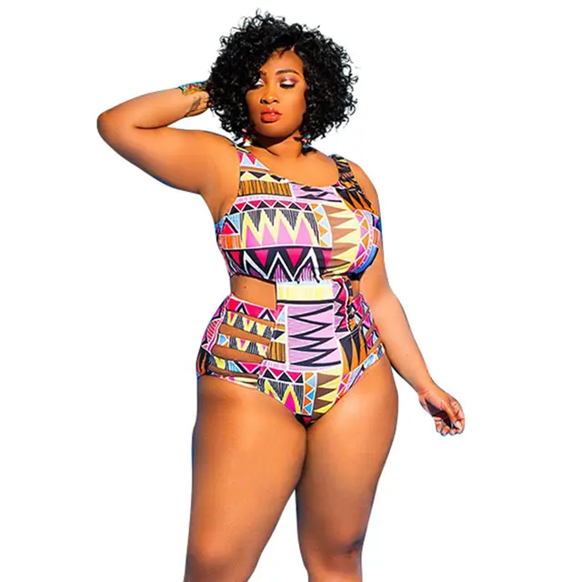 Printed Sexy Foreign Trade One Piece Swimsuit One Piece Swimsuit 2Color - Shop at LoveMi