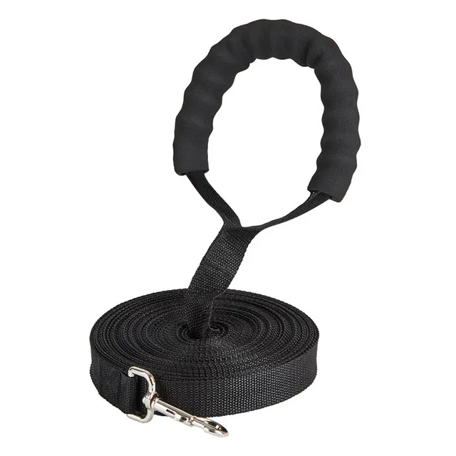 2.5 Dog Chain Sponge Cover Sponge Long Traction Rope Dog Black - Shop at LoveMi