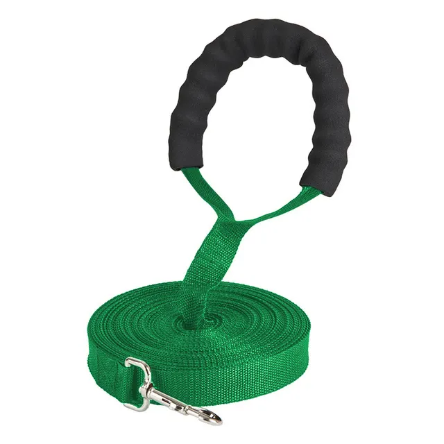 2.5 Dog Chain Sponge Cover Sponge Long Traction Rope Dog Green - Shop at LoveMi