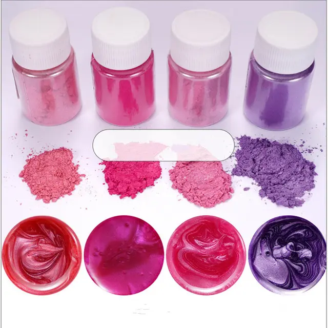 DIY Crystal Epoxy Toning Shiny Symphony Pearl Powder Purple 4Series - Shop at LoveMi