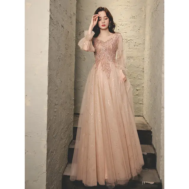 Fairy Temperament Princess Pink Dress Default - Shop at LoveMi