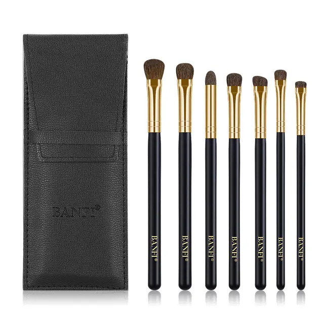 Super Soft Eyeshadow Brush Set Black Gold - Shop at LoveMi