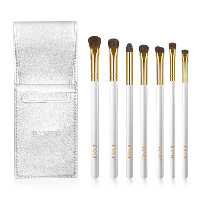 Super Soft Eyeshadow Brush Set White Gold - Shop at LoveMi