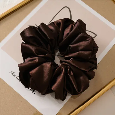 Japanese And Korean Version Of The New Super Hair Circle Ins Dark Brown - Shop at LoveMi