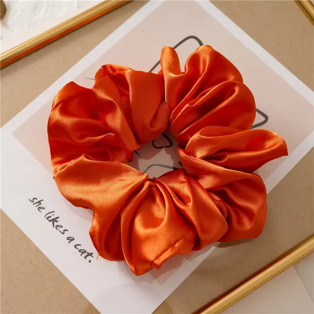 Japanese And Korean Version Of The New Super Hair Circle Ins Orange - Shop at LoveMi