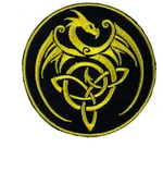 Exquisite Circular Embroidery Garment Accessories Adhesive Patch - 03Style