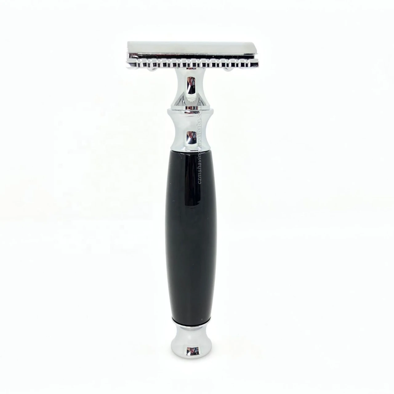 Sale Manual Black Resin Handle Men's Manual Shavers - Black
