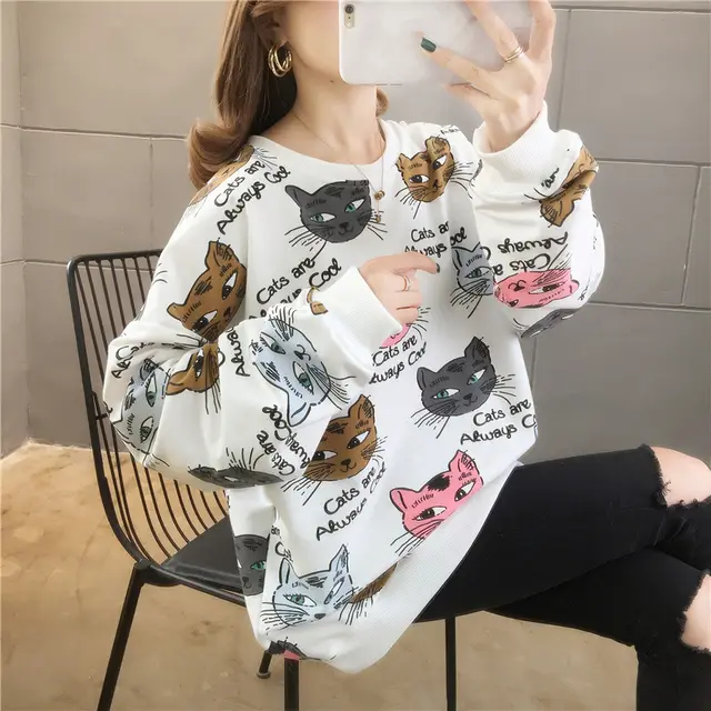 Hoodless Loose Western Style Age Reducing Top White - Shop at LoveMi