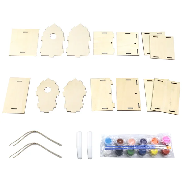 Hand painted Bird House Outdoor And Indoor Pendant Crafts Jm01968 - Shop at LoveMi