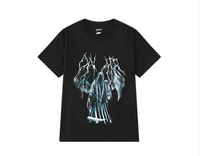 Hip Hop Youth National Tide Couple Short Sleeve Black - Shop at LoveMi