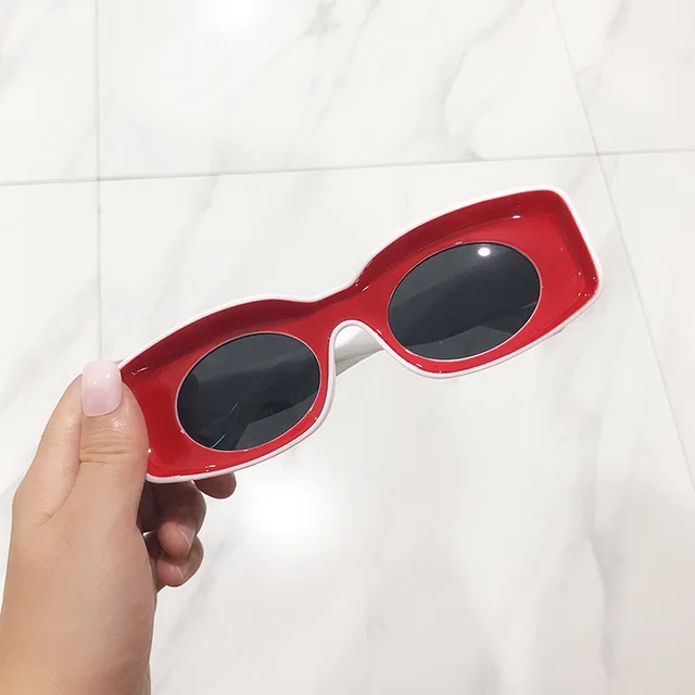 New Style Square Sunglasses Candy Color Sunglasses Red - Shop at LoveMi