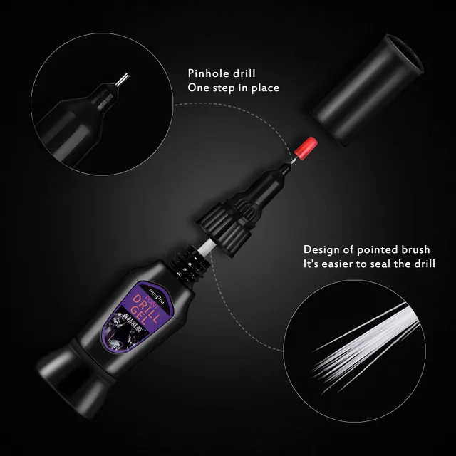 Manicure Tools Jewelry Diamond Glue Set Diamond Glue Black - Shop at LoveMi