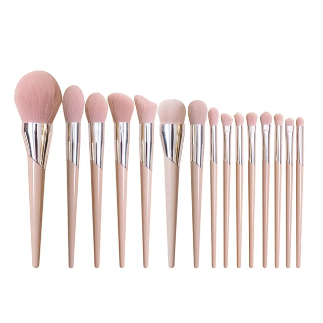 Girly Heart Nude Pink Makeup Brush - Shop at LoveMi