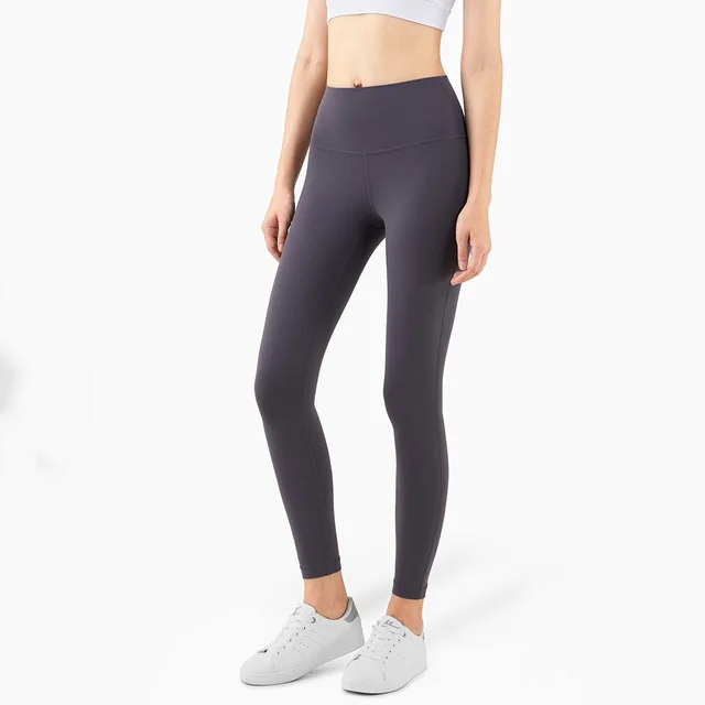 Tight fitting High waist Sports Yoga Pants Stretch Pants Grey - Shop at LoveMi