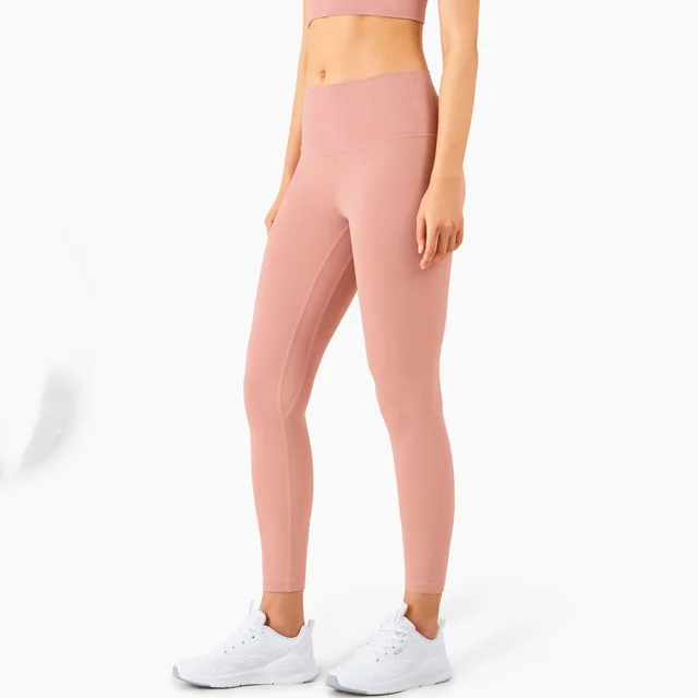 High Waist Hip Peach Hip Fitness Pants Pink - Shop at LoveMi
