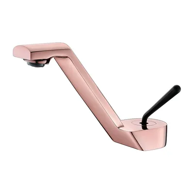 Direct Selling All Copper Hotel Undercounter Basin Faucet Household Washbasin Faucet Rose Gold - Shop at LoveMi