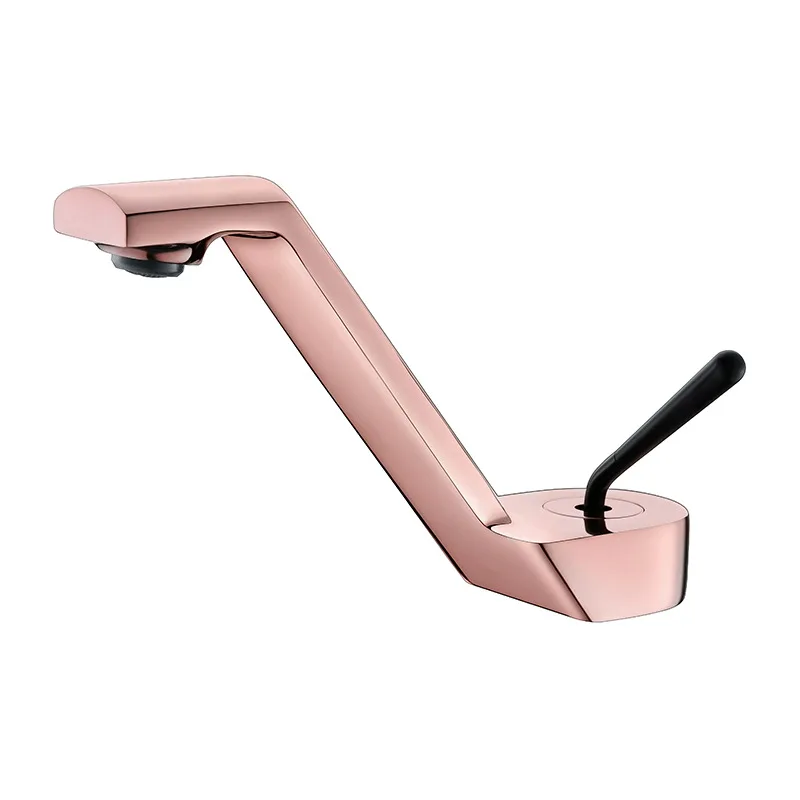 Direct Selling All-Copper Hotel Undercounter Basin Faucet Household Washbasin Faucet - Rose Gold