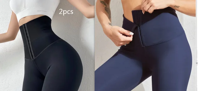 High Waist Shaping Fitness Pants Women's Stretch Tights Set1 - Shop at LoveMi
