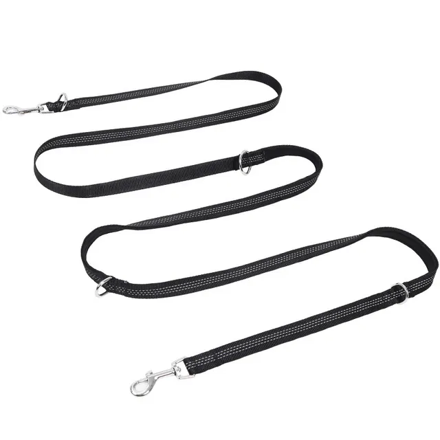 Extended Dog Leash For Walking The Dog Multifunctional Traction Rope Black - Shop at LoveMi